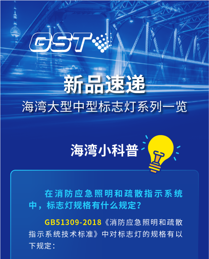 广东海湾大型中型标志灯系列灯具科普